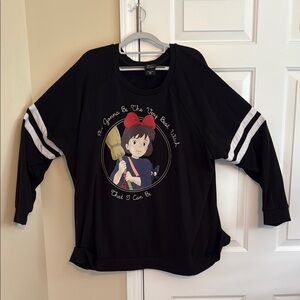 Black Kiki’s Delivery Service light sweatshirt